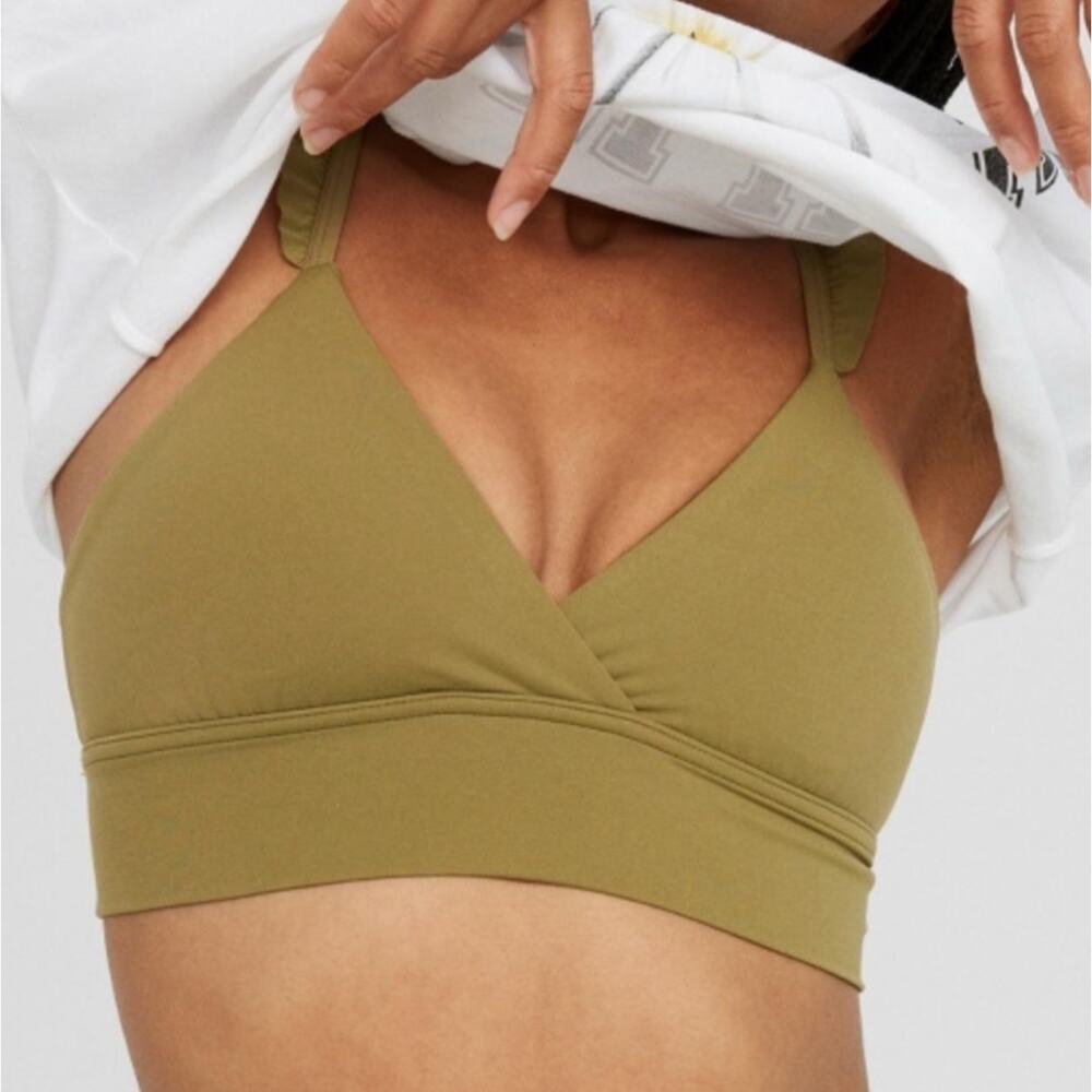 $40 OFFLINE By Aerie Real Me Xtra Ruffle Sports Bra S NWT - Picture 4 of 9